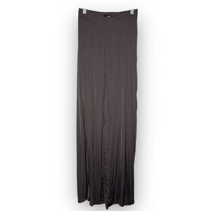 BDG Open High Side Slit Wide Leg Palazzo Pants Brown Plum Women’s Size XS